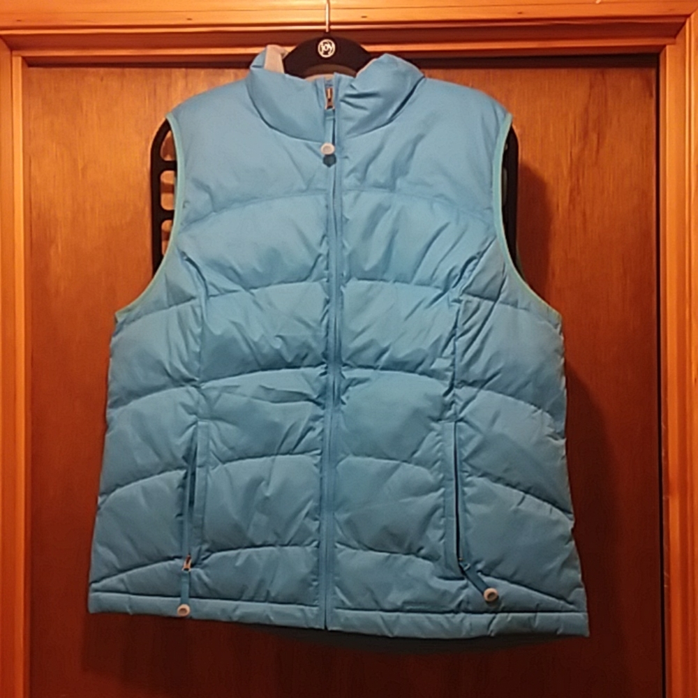 L.L. Bean Blue Down Puffer Puffy Vest NWOT XL